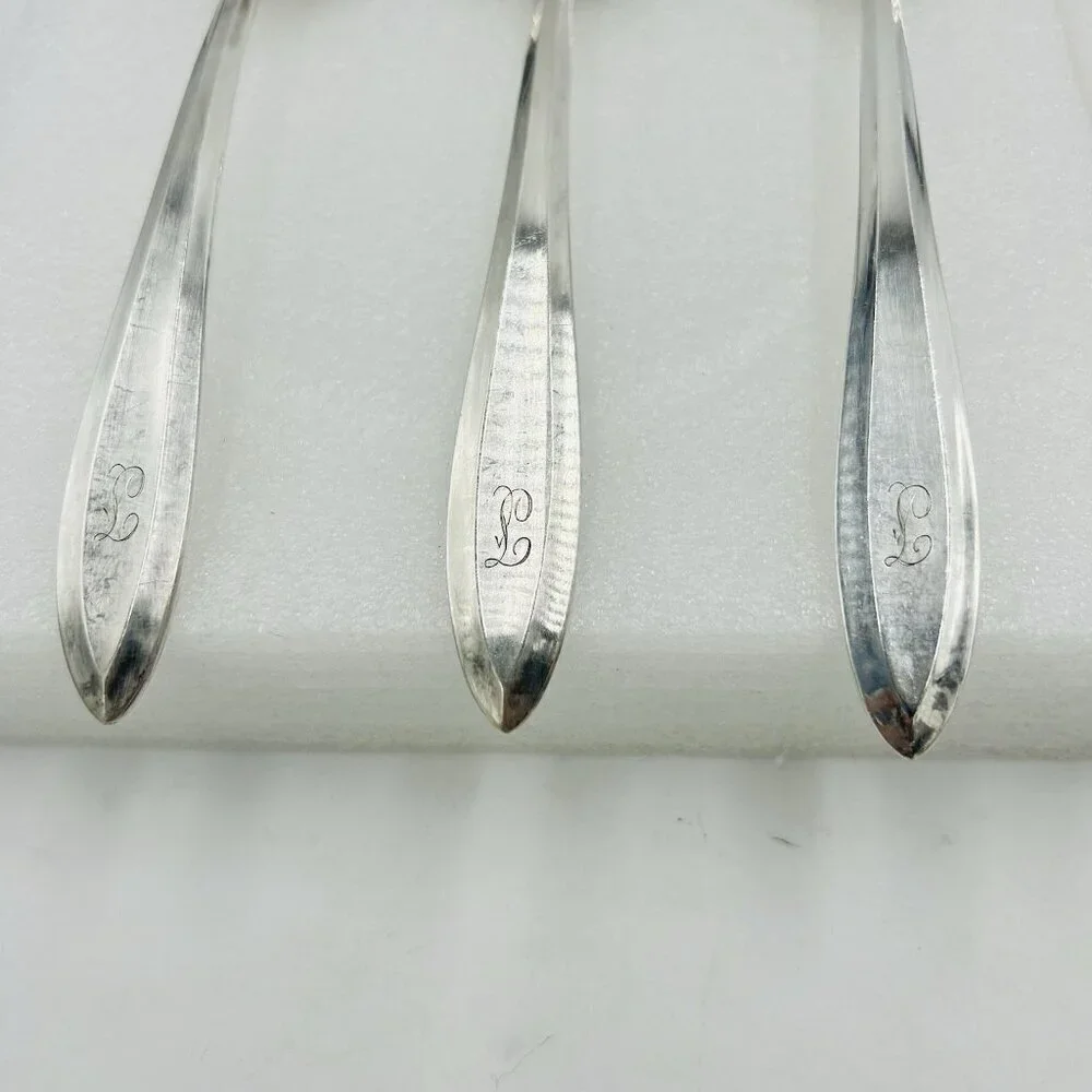 Oneida Community Silverplate PATRICIAN Monogram 